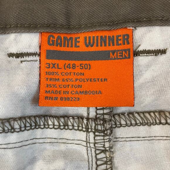 Game Winner Men’s 3XL Camo Hunting Pants Realtree Cotton Outdoor Academy - Picture 3 of 10